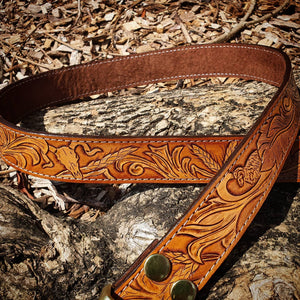 Tooled Belt - Plain colouring with custom design