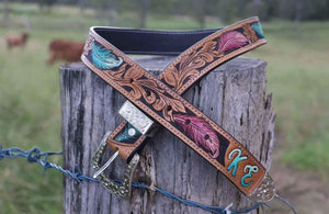 Tooled Belt - with custom design