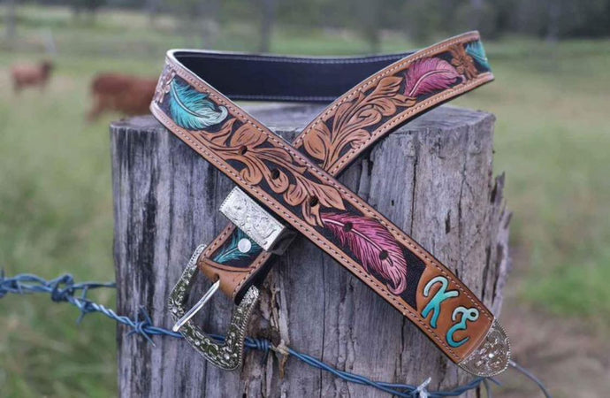 Tooled Belt - with custom design