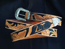 Two-tone Tooled Belt