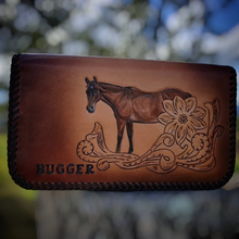 Ladies' Custom Wallets - Stitched Edge